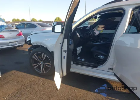 2022 BMW X7 xDrive40I из США, поврежденный, VIN 5UXCW2C02N9J88590